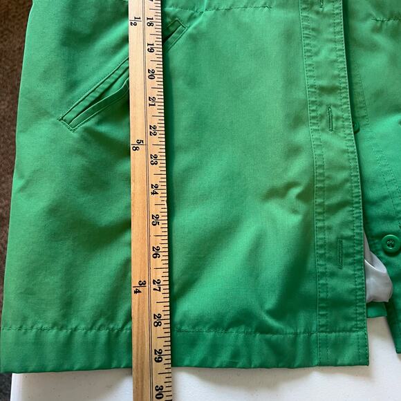 London Fog Green Coat Size 14 Reg - Picture 16 of 16